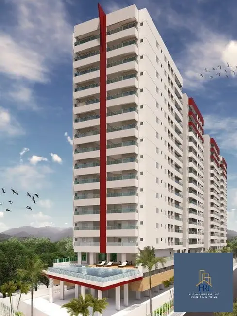 Foto 3 de Apartamento com 2 quartos à venda, 80m2 em Caiçara, Praia Grande - SP