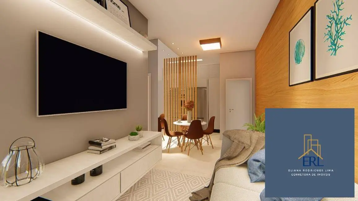 Foto 1 de Apartamento com 2 quartos à venda, 60m2 em Guilhermina, Praia Grande - SP