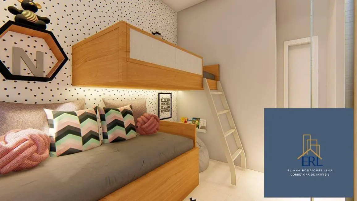 Apartamento com 2 quartos à venda, 60m2 em Guilhermina, Praia Grande - SP - imagem 5 Foto 5 de Apartamento com 2 quartos à venda, 60m2 em Guilhermina, Praia Grande - SP
