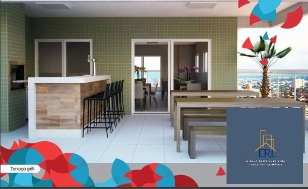 Apartamento com 1 quarto à venda, 50m2 em Guilhermina, Praia Grande - SP - imagem 6 Foto 6 de Apartamento com 1 quarto à venda, 50m2 em Guilhermina, Praia Grande - SP