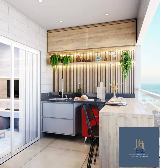 Foto 1 de Apartamento com 2 quartos à venda, 67m2 em Guilhermina, Praia Grande - SP