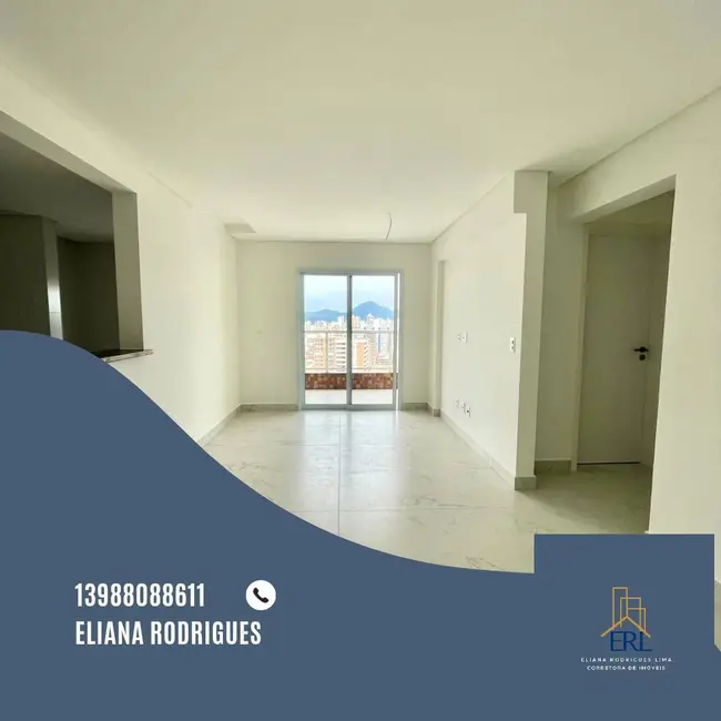 Foto 1 de Apartamento com 2 quartos à venda, 92m2 em Aviação, Praia Grande - SP