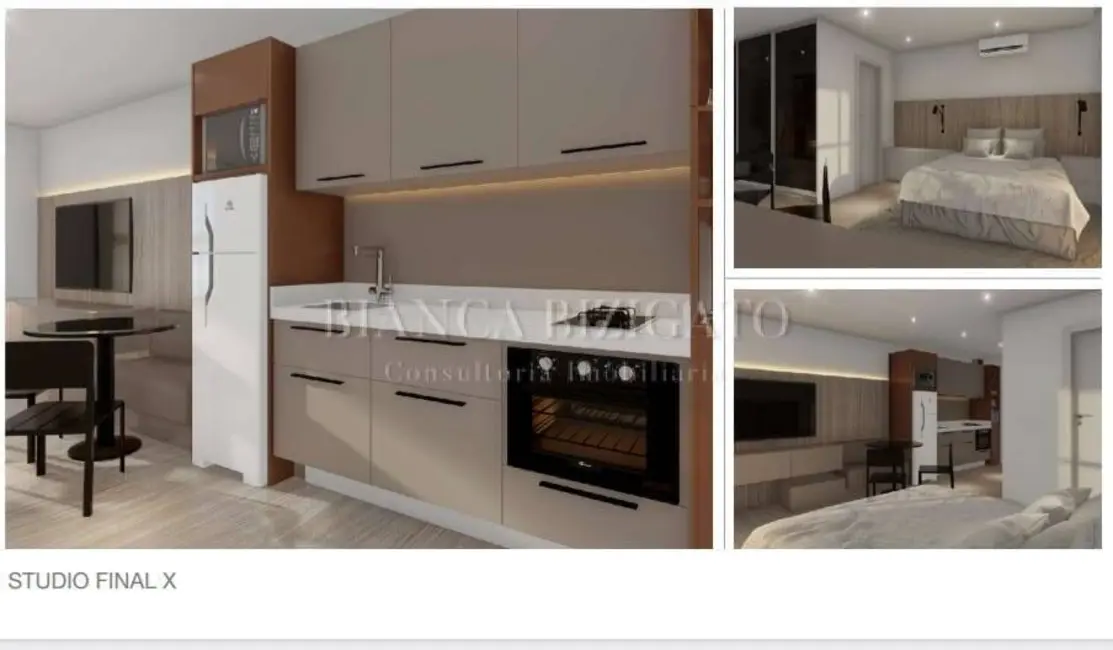 Foto 1 de Apartamento com 1 quarto à venda, 32m2 em Cristo Rei, Curitiba - PR