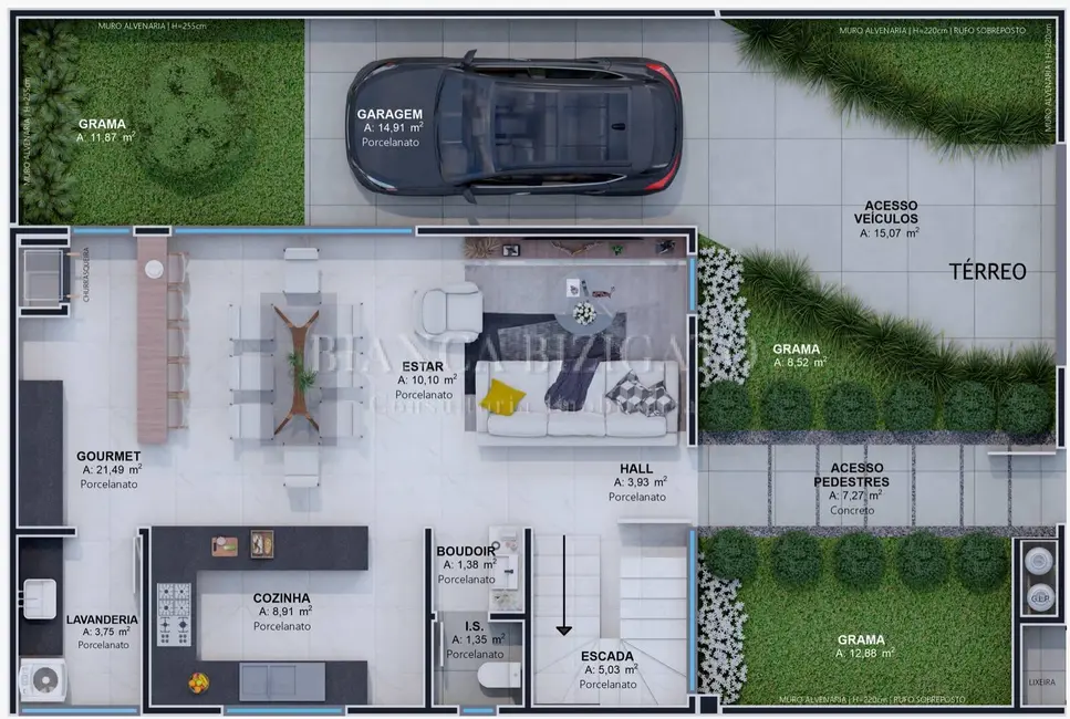 Foto 14 de Casa à venda em Juvevê, Curitiba - PR