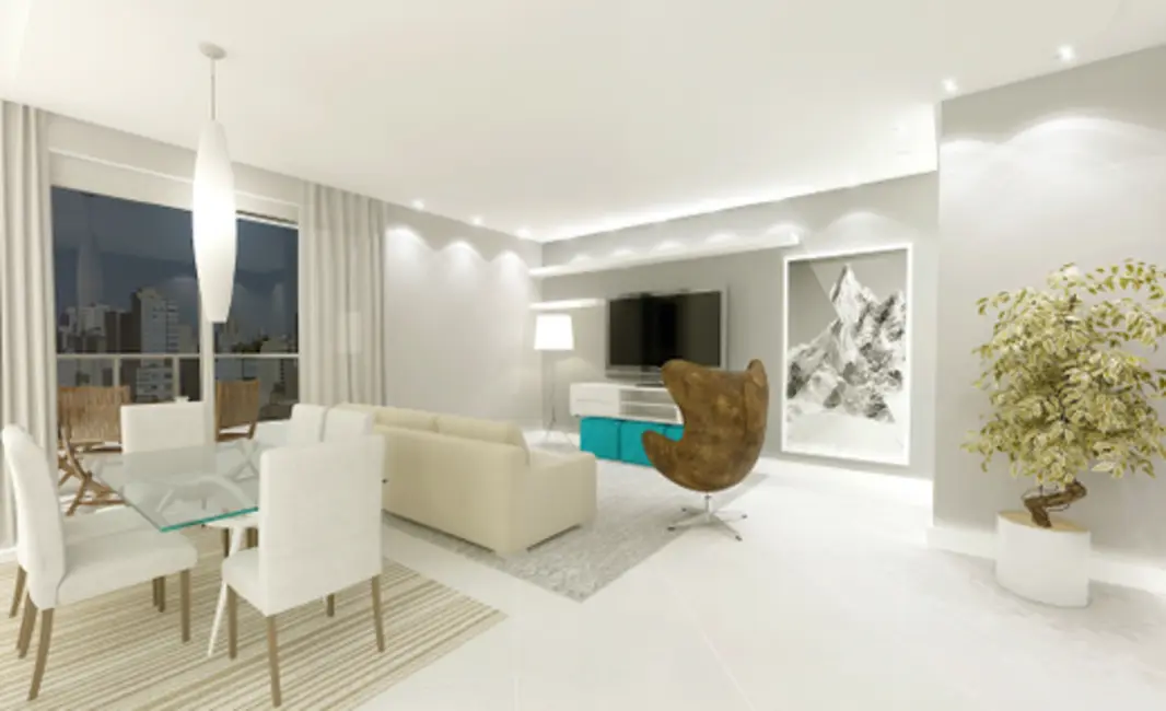 Foto 3 de Apartamento com 4 quartos à venda, 150m2 em Água Verde, Curitiba - PR