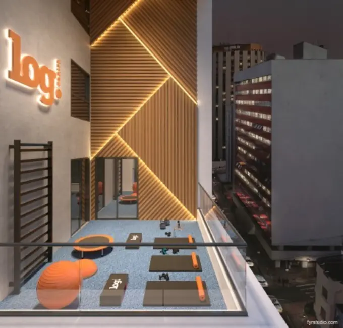 Foto 9 de Loft / Flat com 1 quarto à venda, 25m2 em Centro, Curitiba - PR