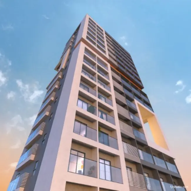 Foto 3 de Loft / Flat com 1 quarto à venda, 24m2 em Centro, Curitiba - PR