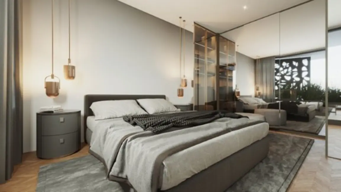 Foto 9 de Apartamento com 3 quartos à venda, 120m2 em Mercês, Curitiba - PR