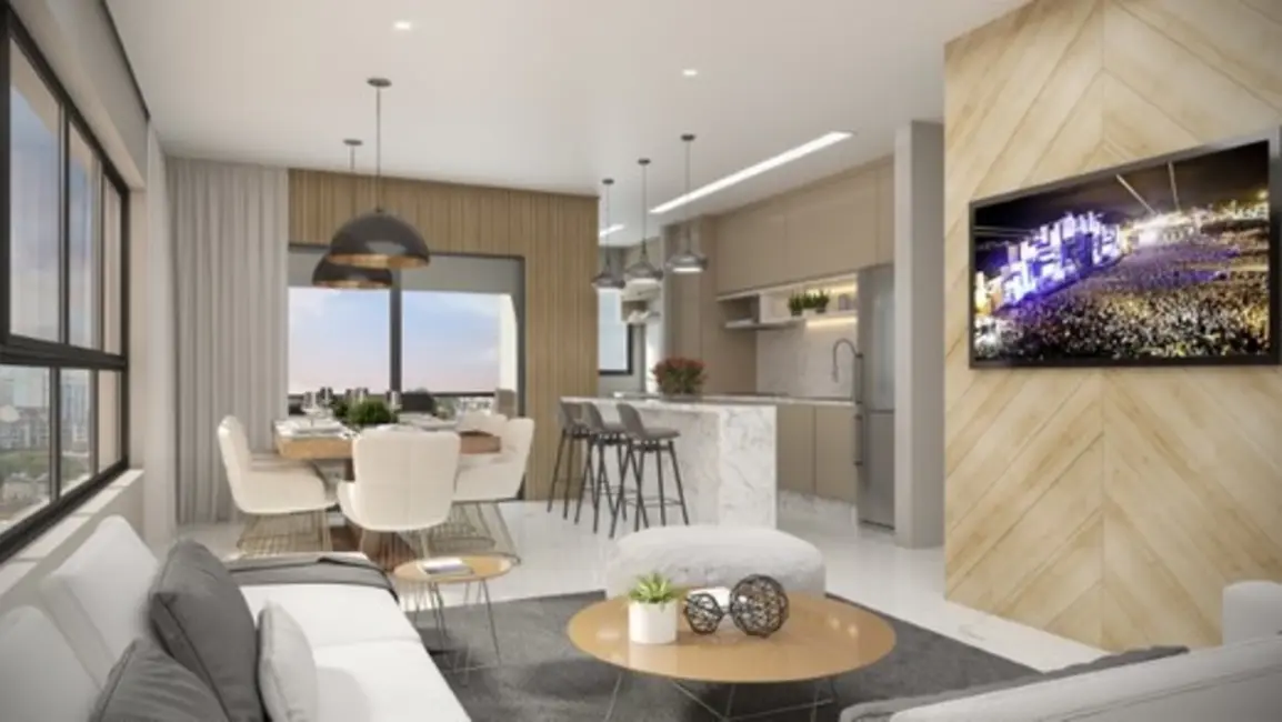 Foto 3 de Apartamento com 3 quartos à venda, 102m2 em Cristo Rei, Curitiba - PR