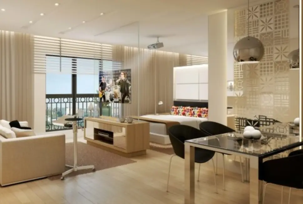 Foto 3 de Apartamento com 1 quarto à venda, 32m2 em Portão, Curitiba - PR