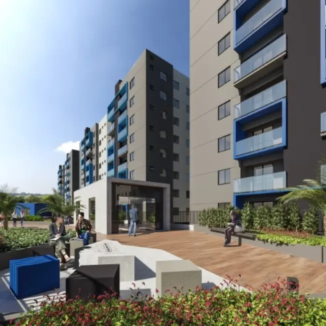 Foto 2 de Apartamento com 3 quartos à venda, 63m2 em Campo Comprido, Curitiba - PR