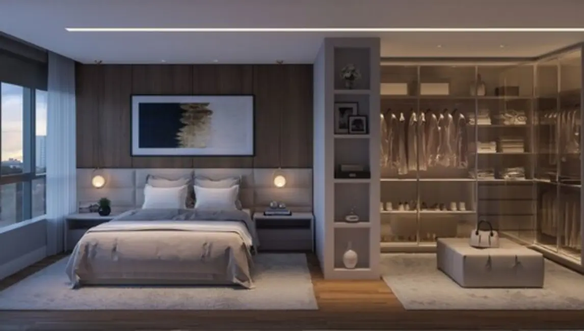 Foto 9 de Apartamento com 3 quartos à venda, 198m2 em Água Verde, Curitiba - PR