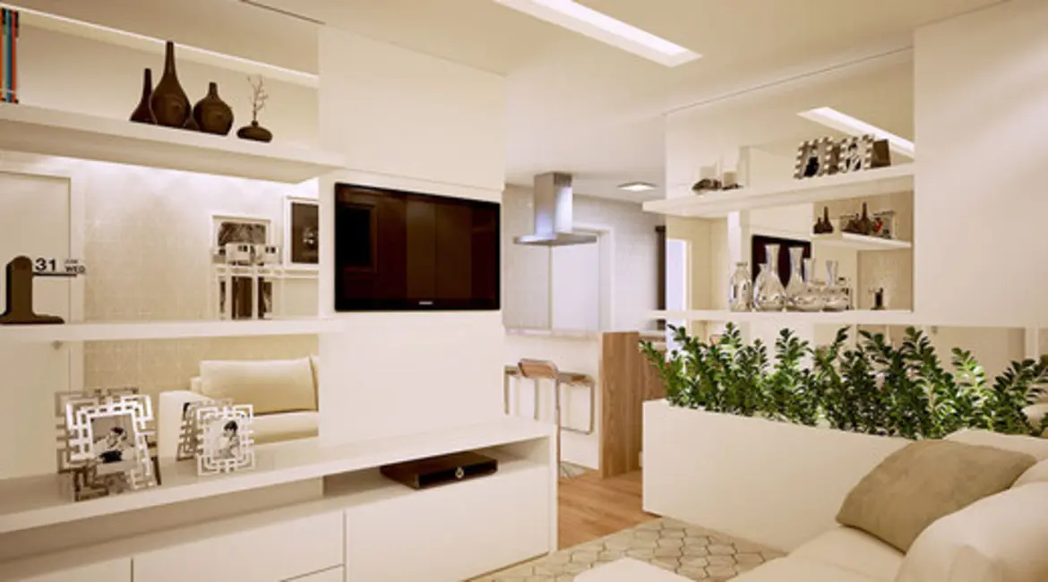 Apartamento com 3 quartos à venda, 91m2 em Curitiba - PR - imagem 7 Foto 7 de Apartamento com 3 quartos à venda, 91m2 em Curitiba - PR