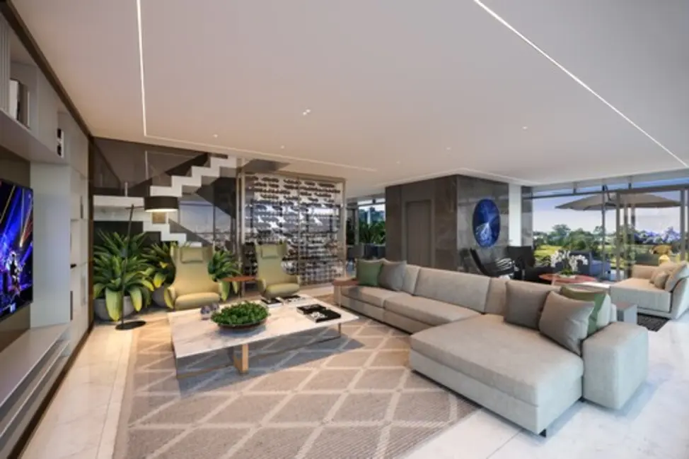 Foto 6 de Apartamento com 3 quartos à venda, 190m2 em Cabral, Curitiba - PR