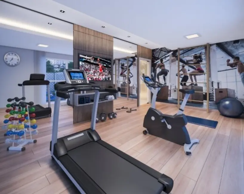 Apartamento com 3 quartos à venda, 105m2 em Juvevê, Curitiba - PR - imagem 6 Foto 6 de Apartamento com 3 quartos à venda, 105m2 em Juvevê, Curitiba - PR