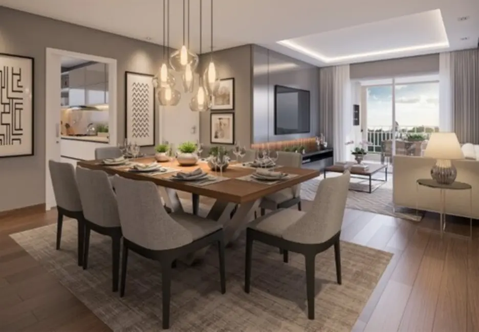 Apartamento com 3 quartos à venda, 119m2 em Juvevê, Curitiba - PR - imagem 3 Foto 3 de Apartamento com 3 quartos à venda, 119m2 em Juvevê, Curitiba - PR