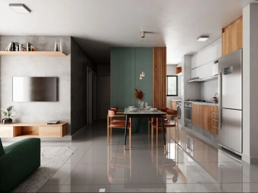 Foto 5 de Apartamento com 2 quartos à venda, 50m2 em Santa Cândida, Curitiba - PR