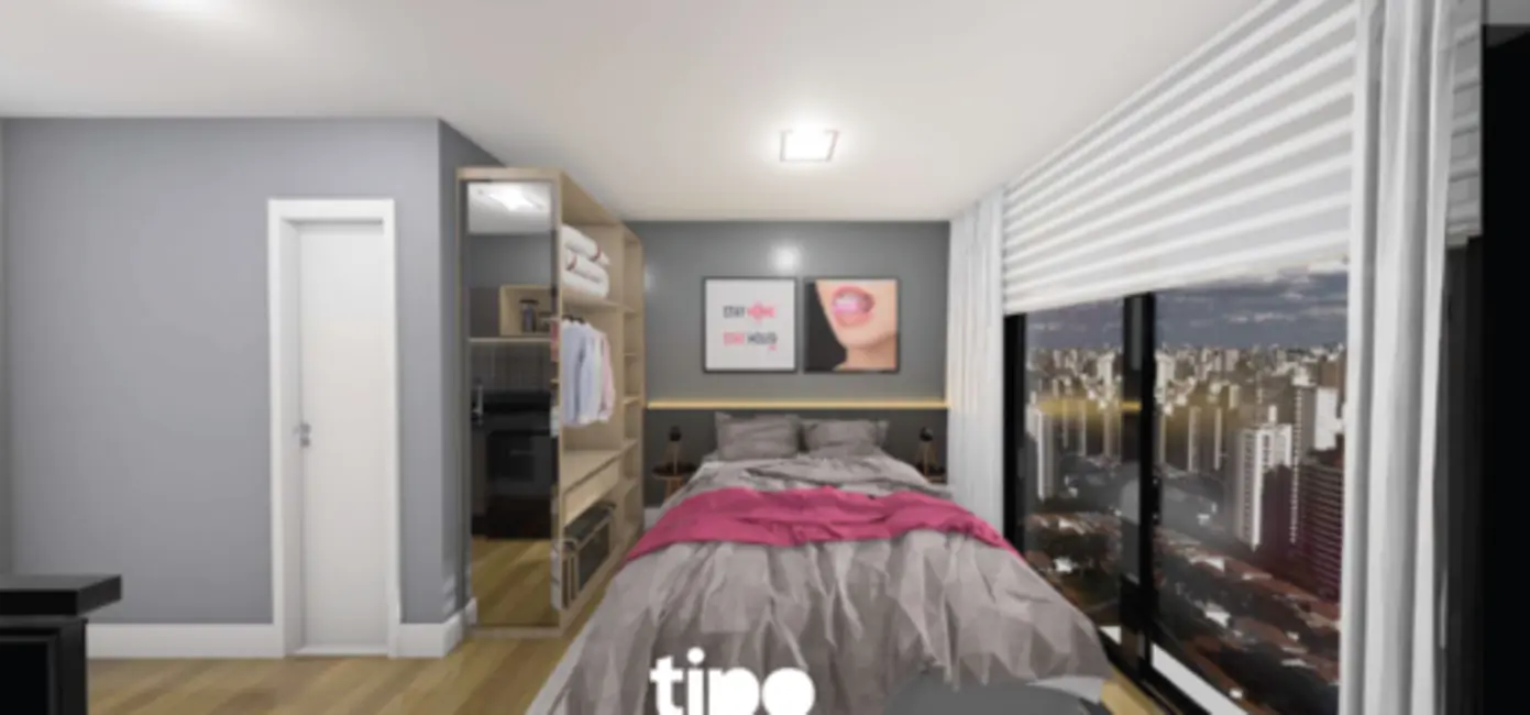 Loft / Flat com 1 quarto à venda, 19m2 em Rebouças, Curitiba - PR - imagem 6 Foto 6 de Loft / Flat com 1 quarto à venda, 19m2 em Rebouças, Curitiba - PR