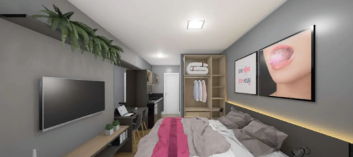 Loft / Flat com 1 quarto à venda, 19m2 em Rebouças, Curitiba - PR - imagem 5 Foto 5 de Loft / Flat com 1 quarto à venda, 19m2 em Rebouças, Curitiba - PR
