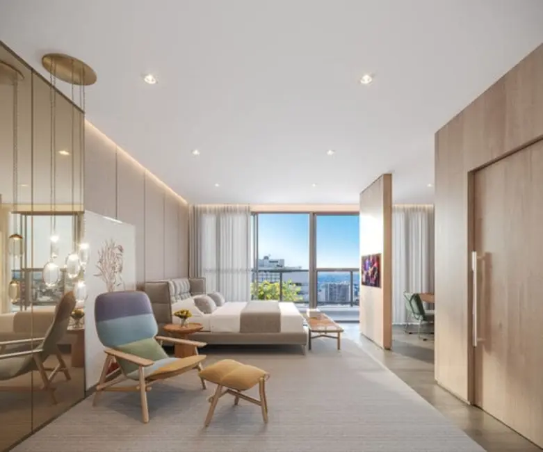 Foto 7 de Apartamento com 1 quarto à venda, 40m2 em Alto da Glória, Curitiba - PR