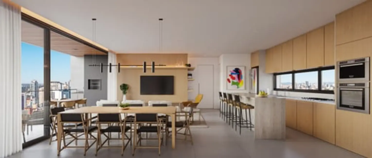 Foto 8 de Apartamento com 2 quartos à venda, 134m2 em Curitiba - PR