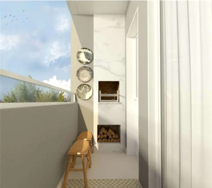 Foto 6 de Apartamento com 2 quartos à venda, 46m2 em Boqueirão, Curitiba - PR