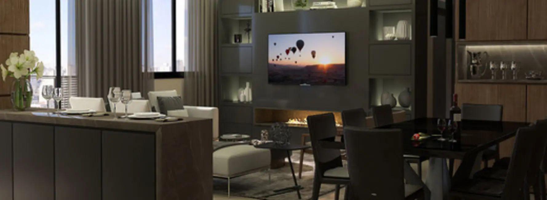 Foto 7 de Apartamento com 3 quartos à venda, 85m2 em Cabral, Curitiba - PR