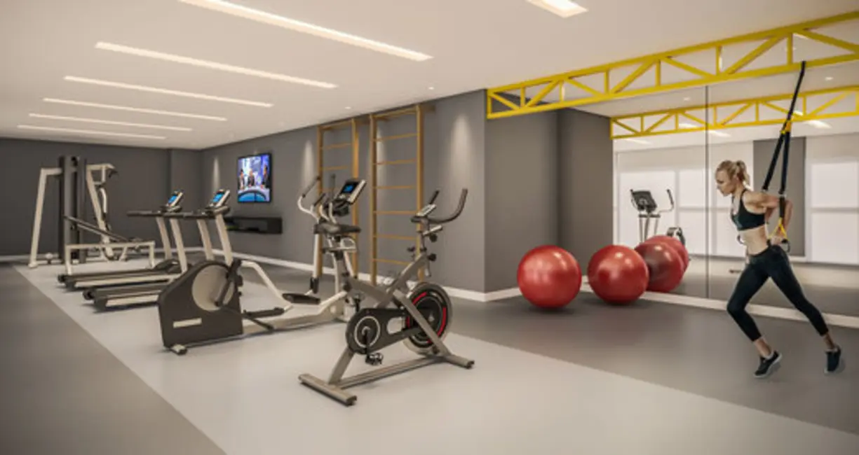 Foto 4 de Apartamento com 2 quartos à venda, 50m2 em Cidade Industrial, Curitiba - PR