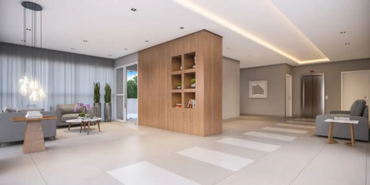 Foto 2 de Apartamento com 2 quartos à venda, 50m2 em Cidade Industrial, Curitiba - PR
