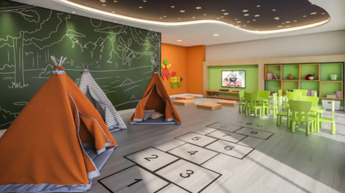 Foto 6 de Apartamento com 2 quartos à venda, 82m2 em Cidade Industrial, Curitiba - PR