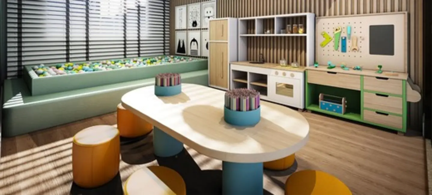 Apartamento com 3 quartos à venda, 128m2 em Cidade Industrial, Curitiba - PR - imagem 6 Foto 6 de Apartamento com 3 quartos à venda, 128m2 em Cidade Industrial, Curitiba - PR