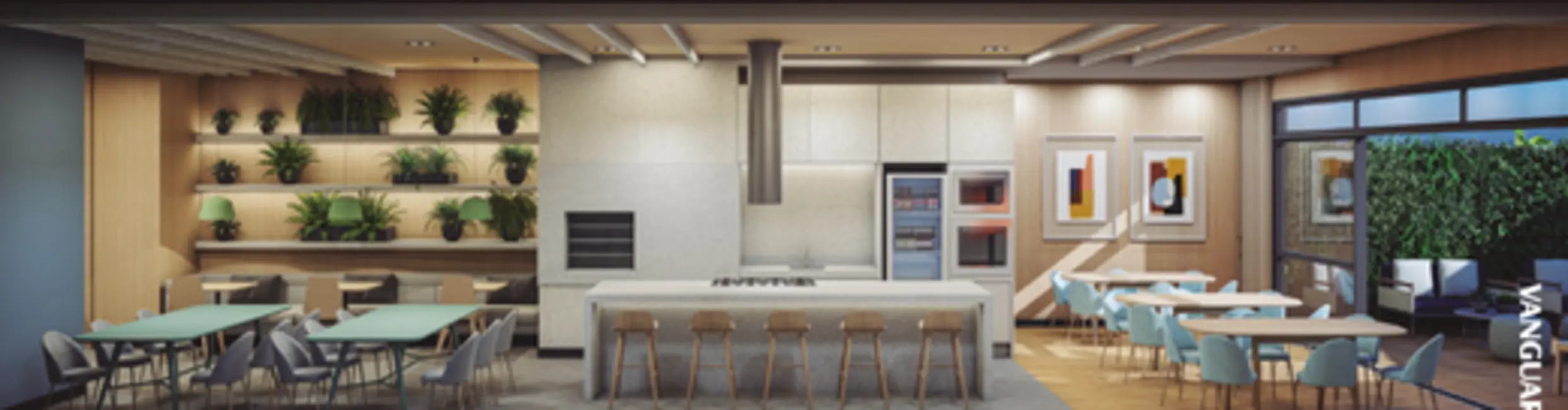 Apartamento com 3 quartos à venda, 95m2 em Cabral, Curitiba - PR - imagem 9 Foto 9 de Apartamento com 3 quartos à venda, 95m2 em Cabral, Curitiba - PR