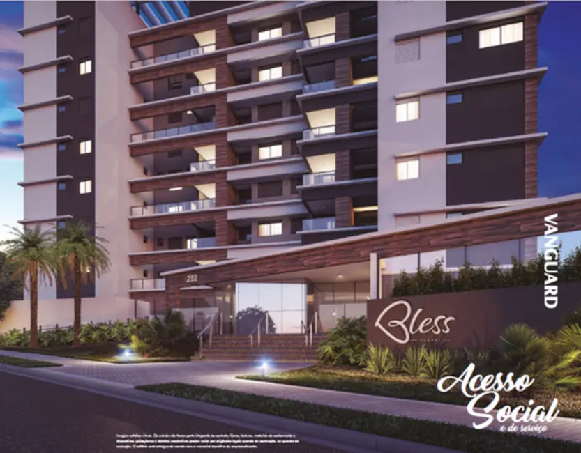 Foto 2 de Apartamento com 3 quartos à venda, 99m2 em Cabral, Curitiba - PR