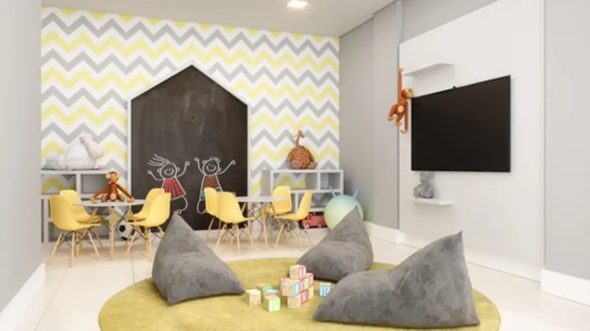 Apartamento com 3 quartos à venda, 104m2 em Campo Comprido, Curitiba - PR - imagem 9 Foto 9 de Apartamento com 3 quartos à venda, 104m2 em Campo Comprido, Curitiba - PR