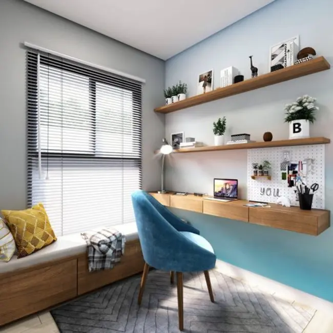 Apartamento com 1 quarto à venda, 29m2 em Capão da Imbuia, Curitiba - PR - imagem 4 Foto 4 de Apartamento com 1 quarto à venda, 29m2 em Capão da Imbuia, Curitiba - PR