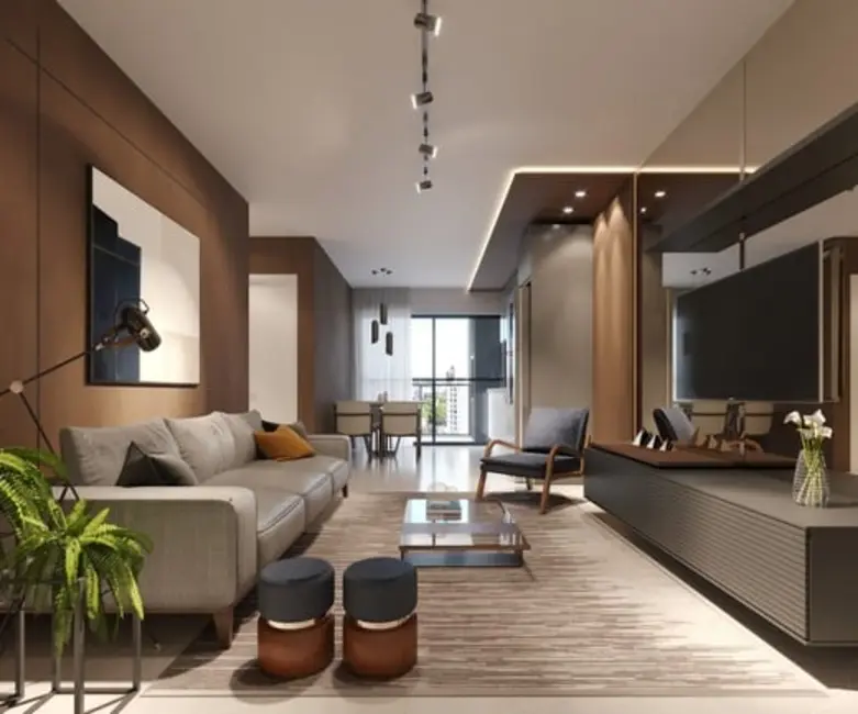 Foto 3 de Apartamento com 2 quartos à venda, 67m2 em Centro, Curitiba - PR