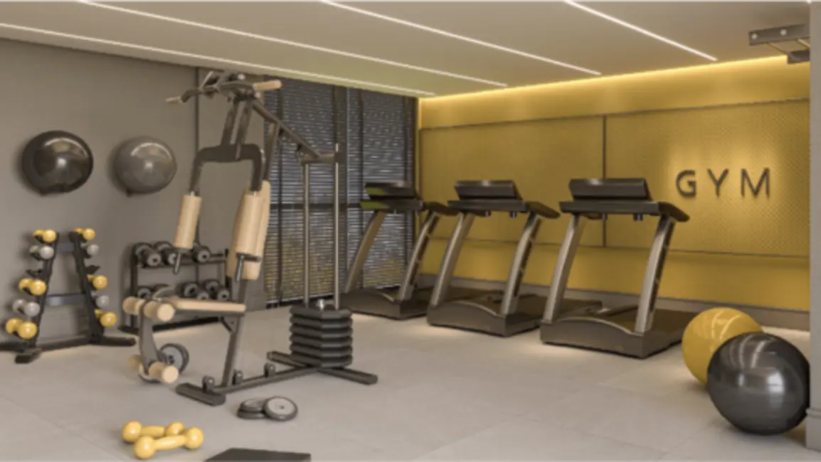 Apartamento com 1 quarto à venda, 24m2 em Centro, Curitiba - PR - imagem 5 Foto 5 de Apartamento com 1 quarto à venda, 24m2 em Centro, Curitiba - PR