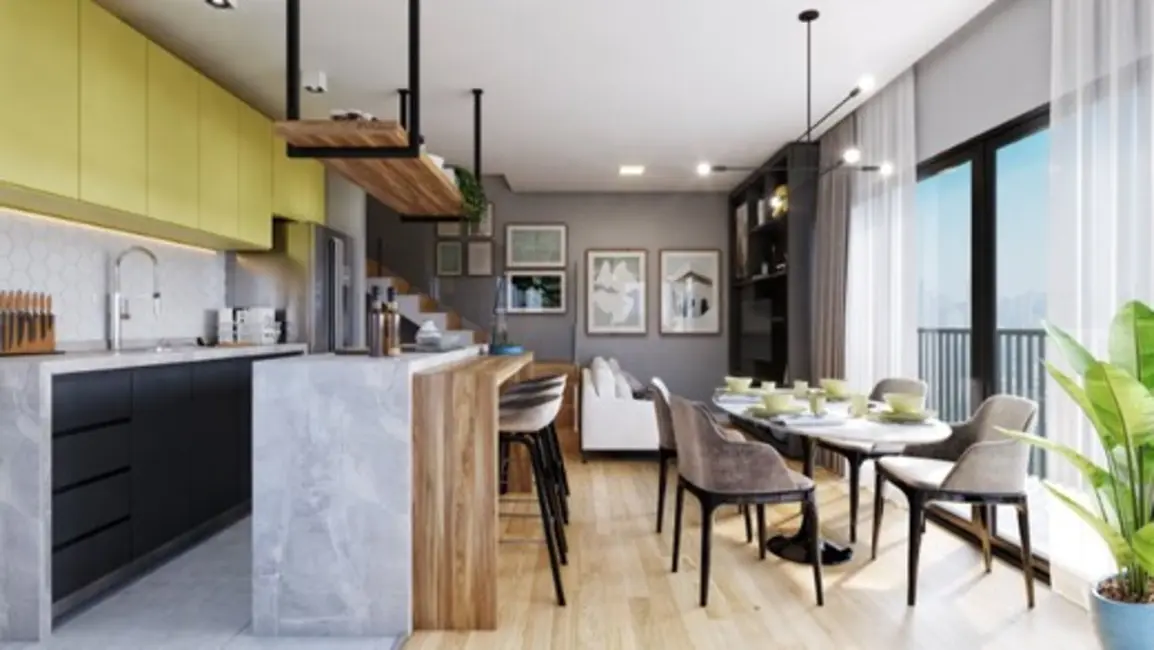 Foto 3 de Apartamento com 3 quartos à venda, 74m2 em Água Verde, Curitiba - PR