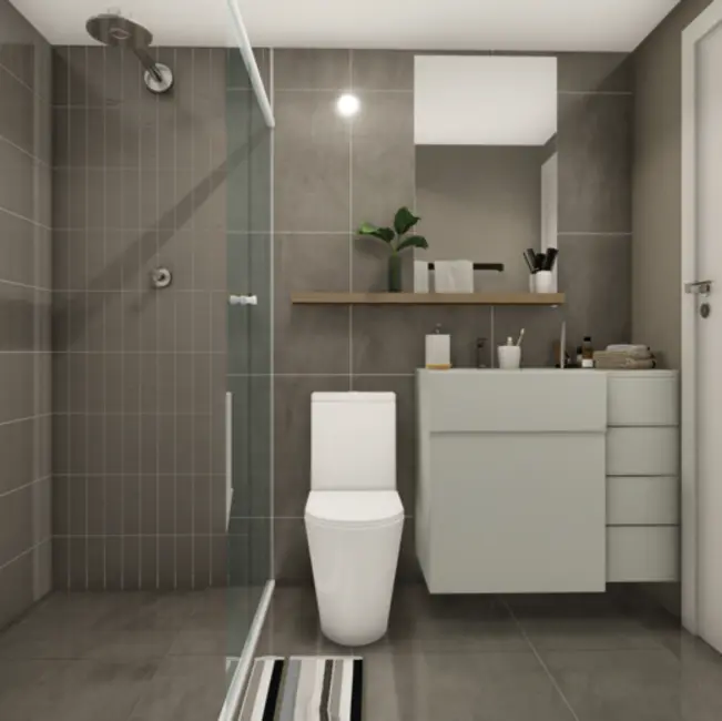 Foto 6 de Apartamento com 1 quarto à venda, 29m2 em Cristo Rei, Curitiba - PR