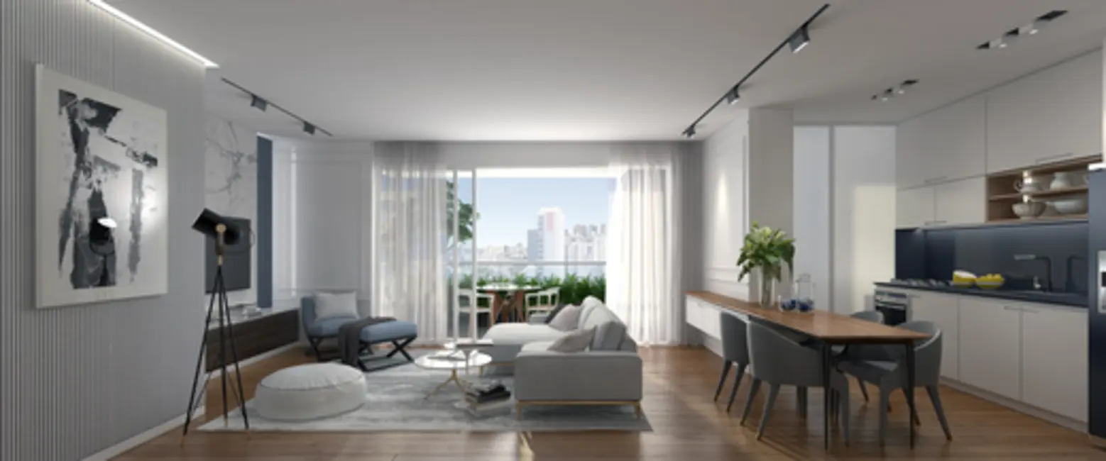 Apartamento com 3 quartos à venda, 107m2 em Cabral, Curitiba - PR - imagem 4 Foto 4 de Apartamento com 3 quartos à venda, 107m2 em Cabral, Curitiba - PR