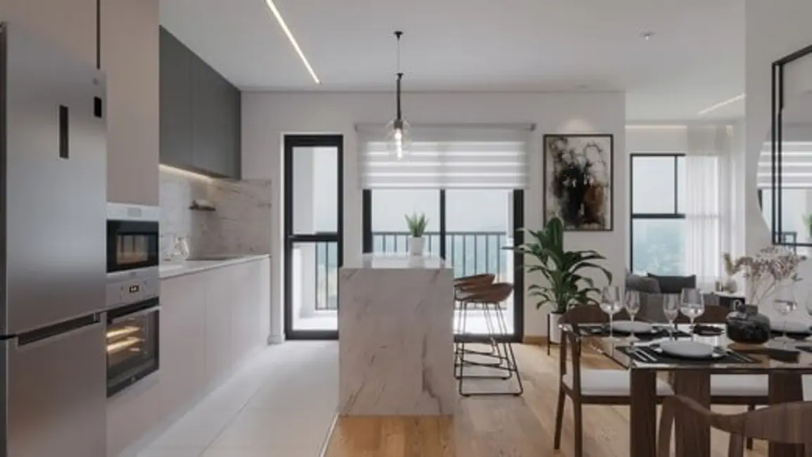 Foto 5 de Apartamento com 2 quartos à venda, 59m2 em Cabral, Curitiba - PR