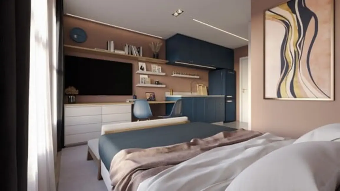 Foto 3 de Apartamento com 2 quartos à venda, 59m2 em Cabral, Curitiba - PR