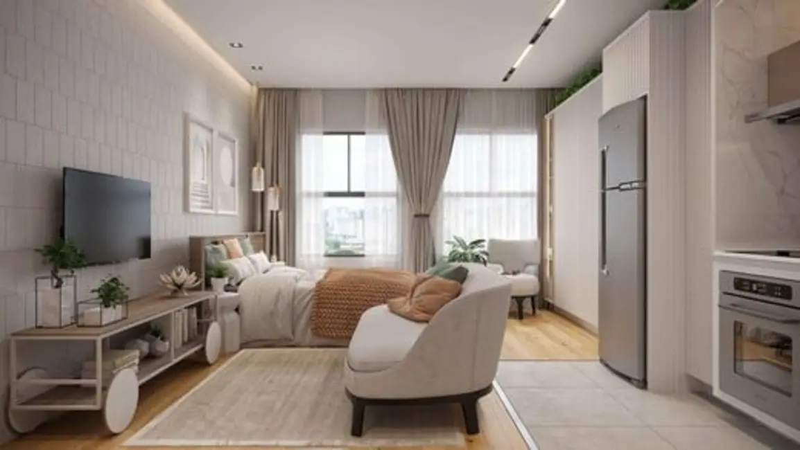 Loft / Flat com 1 quarto à venda, 39m2 em Água Verde, Curitiba - PR - imagem 3 Foto 3 de Loft / Flat com 1 quarto à venda, 39m2 em Água Verde, Curitiba - PR