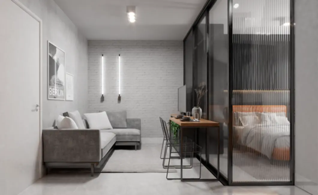 Foto 4 de Apartamento com 1 quarto à venda, 35m2 em Água Verde, Curitiba - PR