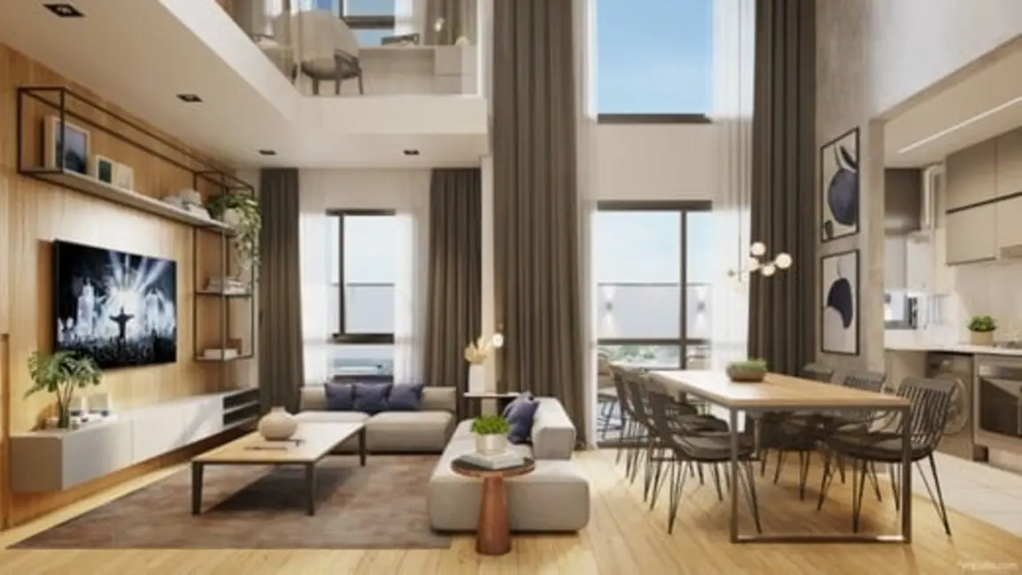 Foto 8 de Apartamento com 3 quartos à venda, 64m2 em Portão, Curitiba - PR