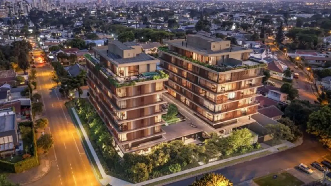 Apartamento com 3 quartos à venda, 174m2 em Bigorrilho, Curitiba - PR - imagem 2 Foto 2 de Apartamento com 3 quartos à venda, 174m2 em Bigorrilho, Curitiba - PR