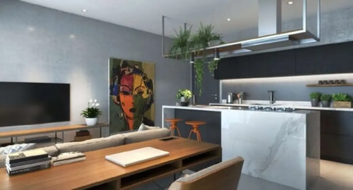 Loft / Flat com 1 quarto à venda, 30m2 em Bigorrilho, Curitiba - PR - imagem 6 Foto 6 de Loft / Flat com 1 quarto à venda, 30m2 em Bigorrilho, Curitiba - PR