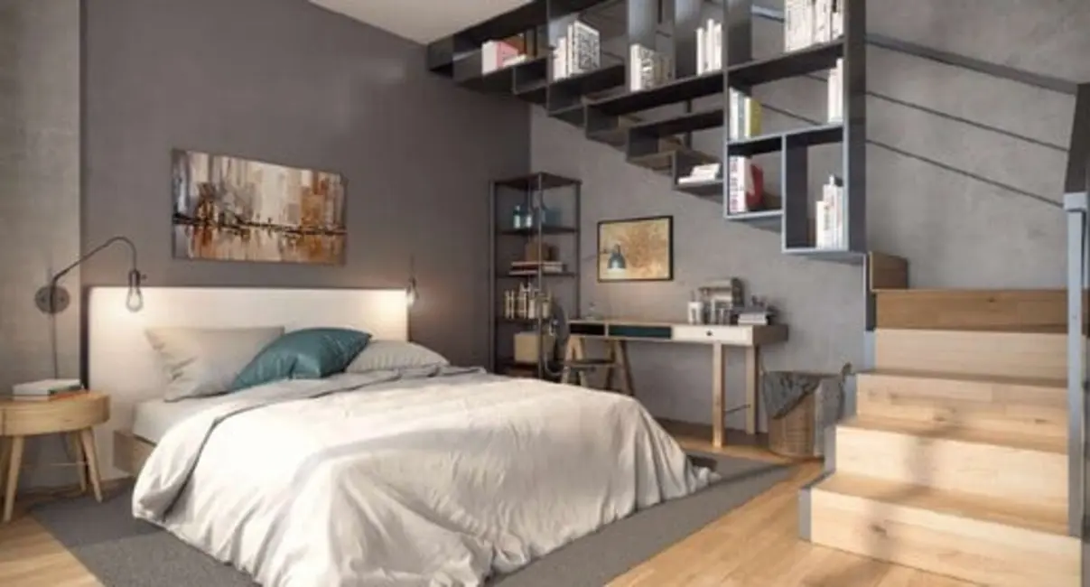 Loft / Flat com 1 quarto à venda, 30m2 em Bigorrilho, Curitiba - PR - imagem 9 Foto 9 de Loft / Flat com 1 quarto à venda, 30m2 em Bigorrilho, Curitiba - PR