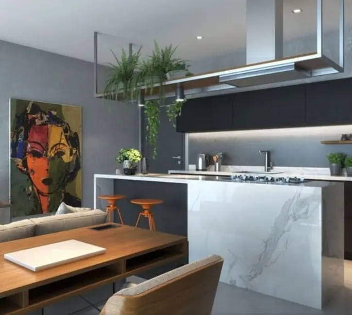 Foto 4 de Apartamento com 1 quarto à venda, 59m2 em Bigorrilho, Curitiba - PR