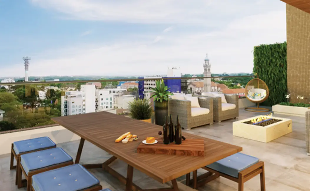 Foto 8 de Apartamento com 3 quartos à venda, 151m2 em Mercês, Curitiba - PR